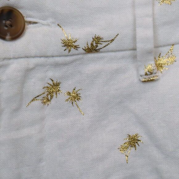 Old Navy White Linen Shorts 6 - Picture 4 of 5